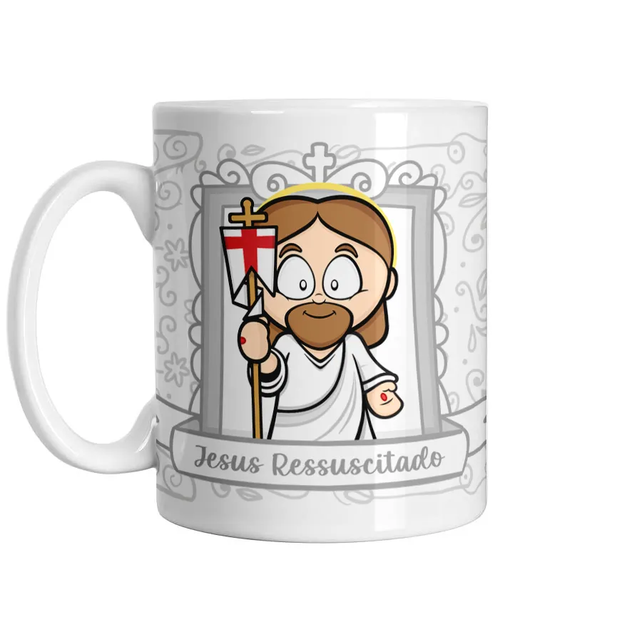 Caneca Jesus Ressuscitado