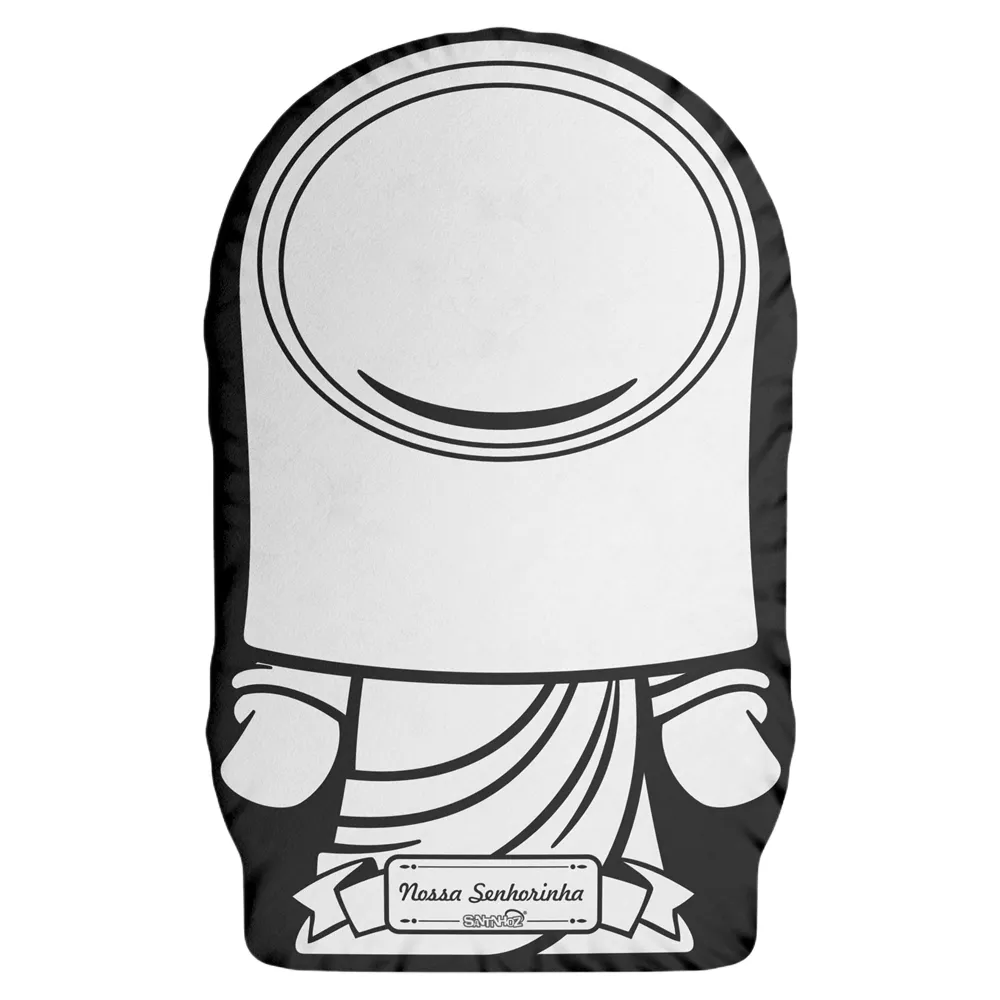 Boneco Naninha Maria de Colorir - Imagem 2