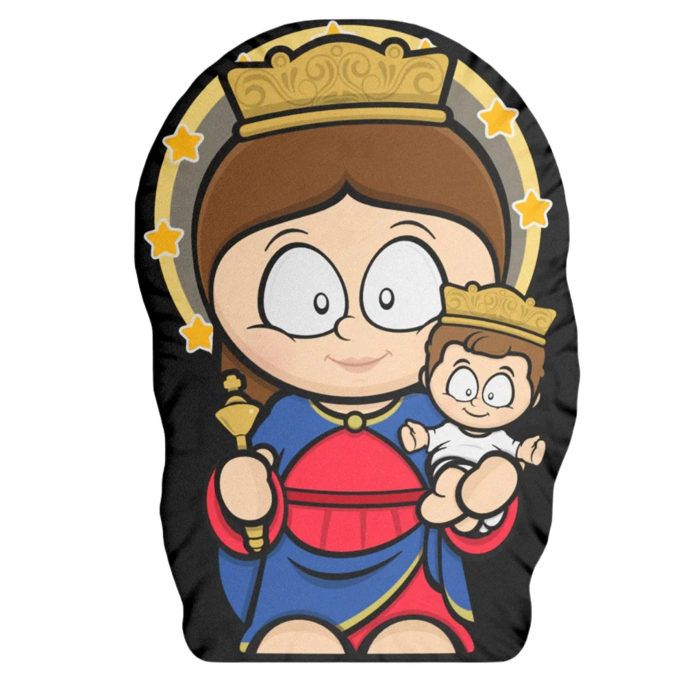 Boneco Almofada Naninha Nossa Senhora Auxiliadora