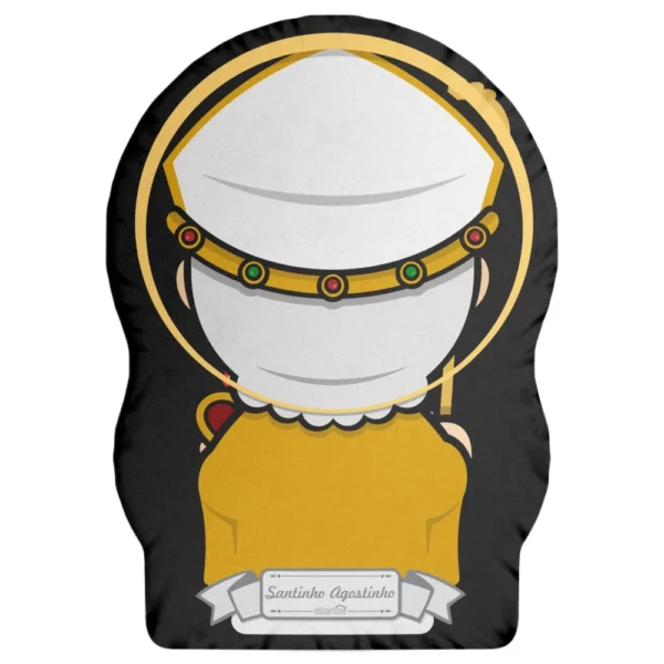 Boneco Almofada Naninha Santo Agostinho - Imagem 2
