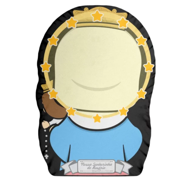 Boneco Almofada Naninha Nossa Senhora do Rosário - Imagem 2