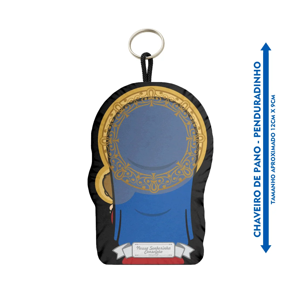 Chaveiro Penduradinho - Nossa Senhora Consolata - Imagem 2
