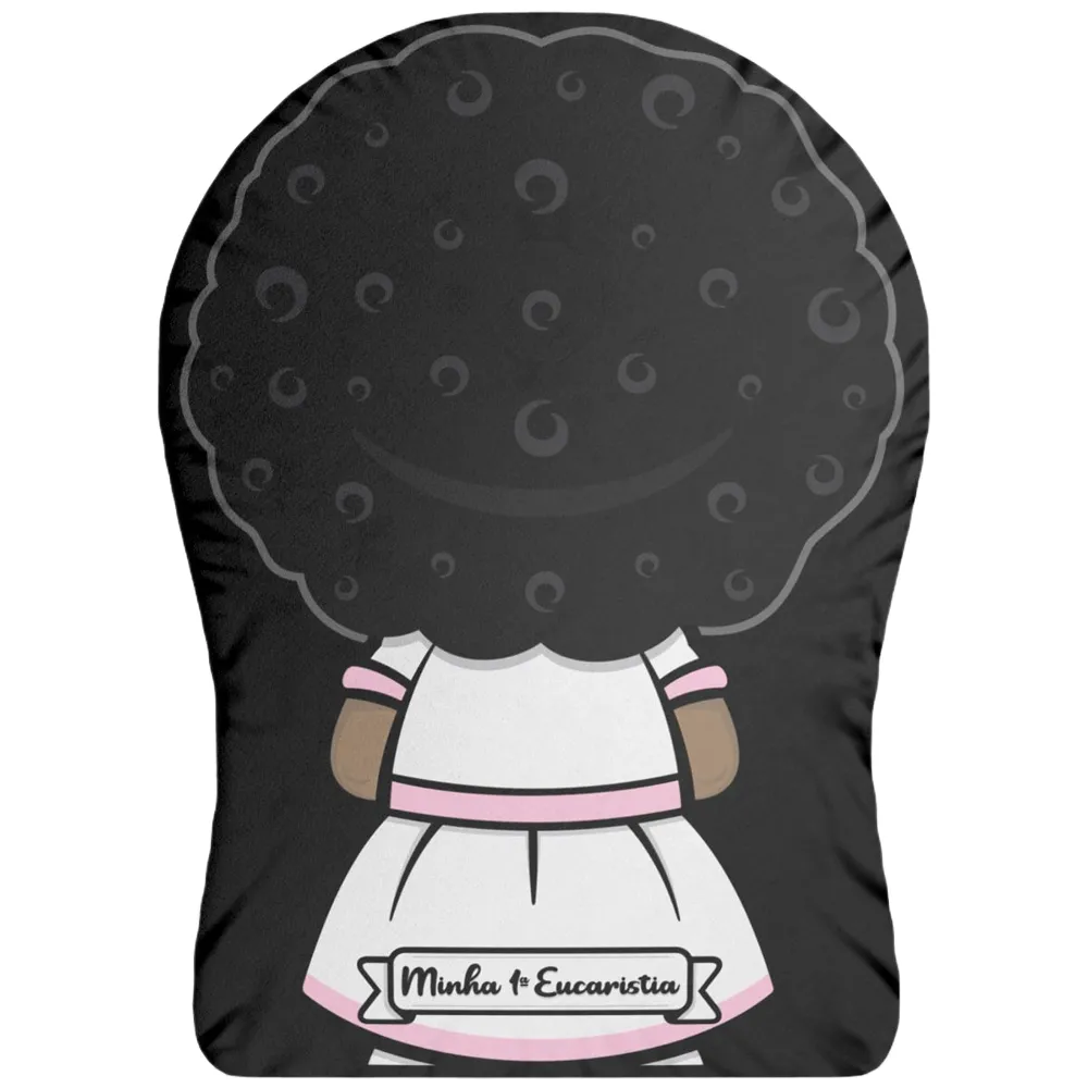 Boneco Almofada Naninha Primeira Eucaristia Menina - modelo 2 - Imagem 2