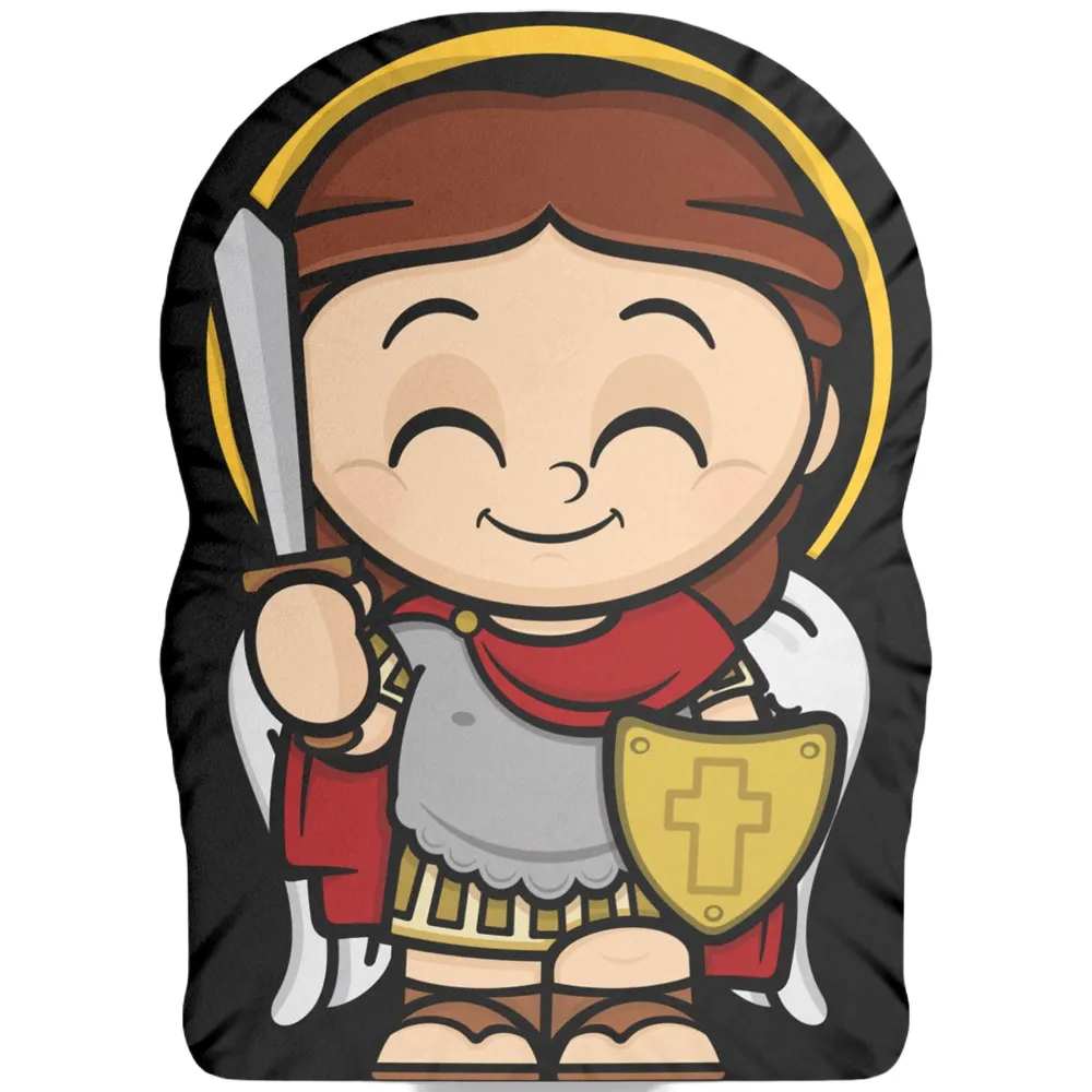 Boneco Almofada Naninha Anjo Miguel Sorrindo