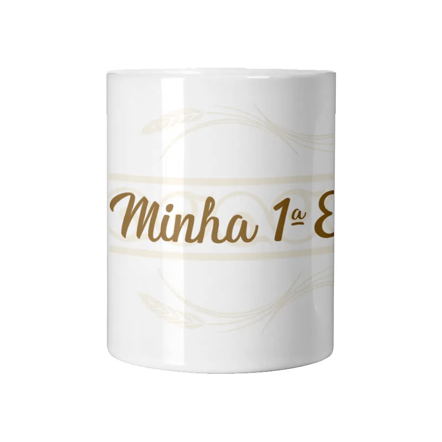 Caneca Primeira Eucaristia Menino - modelo 2 - Imagem 2
