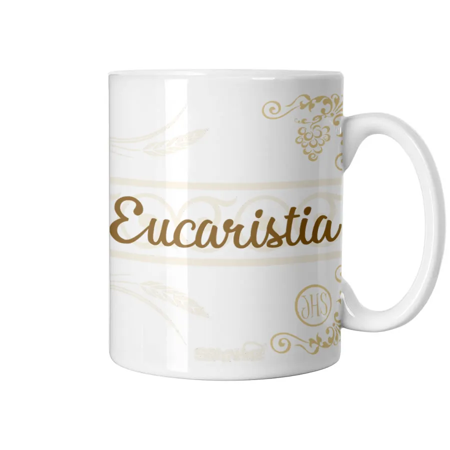 Caneca Primeira Eucaristia Menino - modelo 2 - Imagem 3