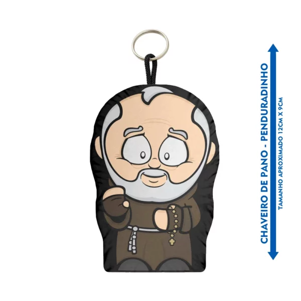 Chaveiro Penduradinho - São Padre Pio