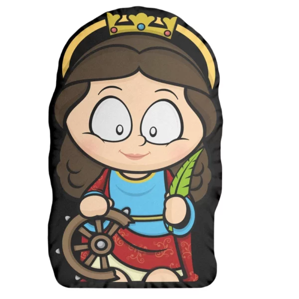 Boneco Almofada Naninha Santa Catarina