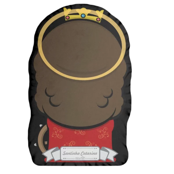 Boneco Almofada Naninha Santa Catarina - Imagem 2