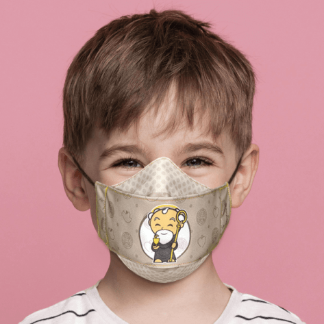 Máscara 3D São Bento - Infantil