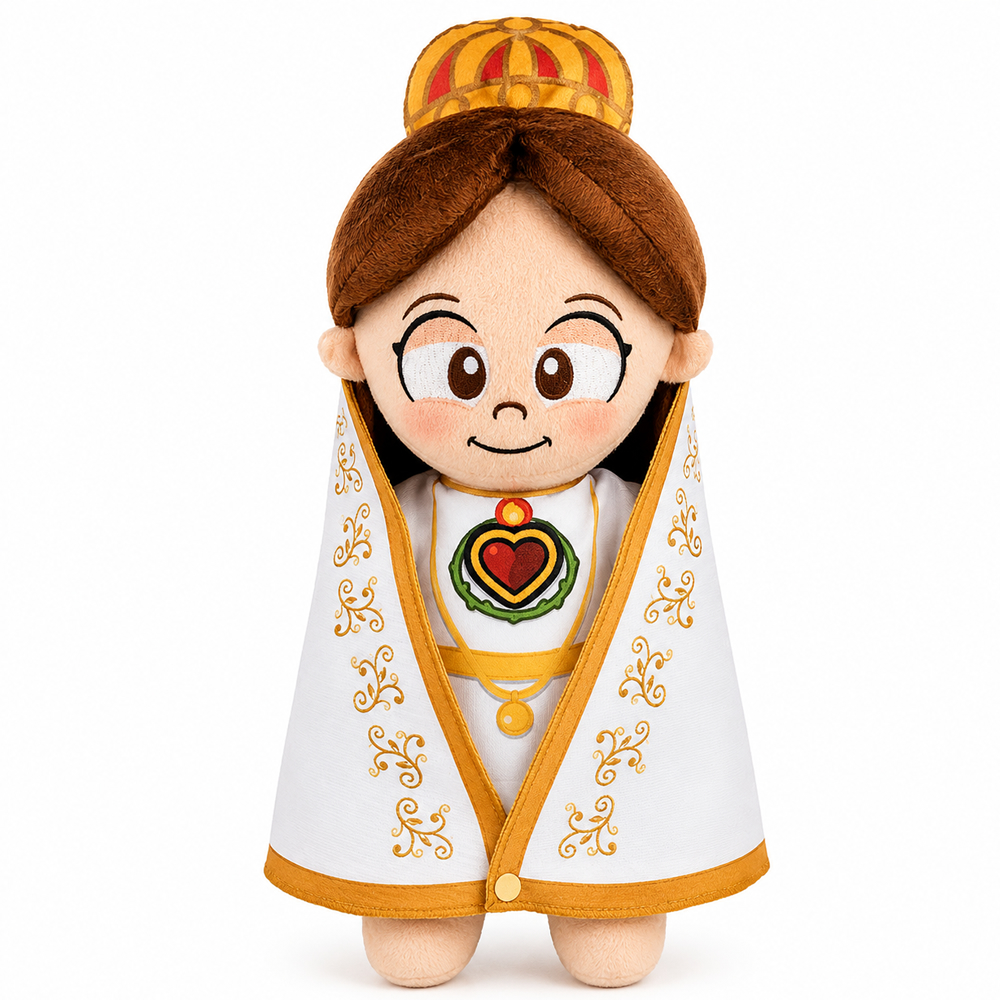Boneco de Pelúcia Nossa Senhora de Fátima