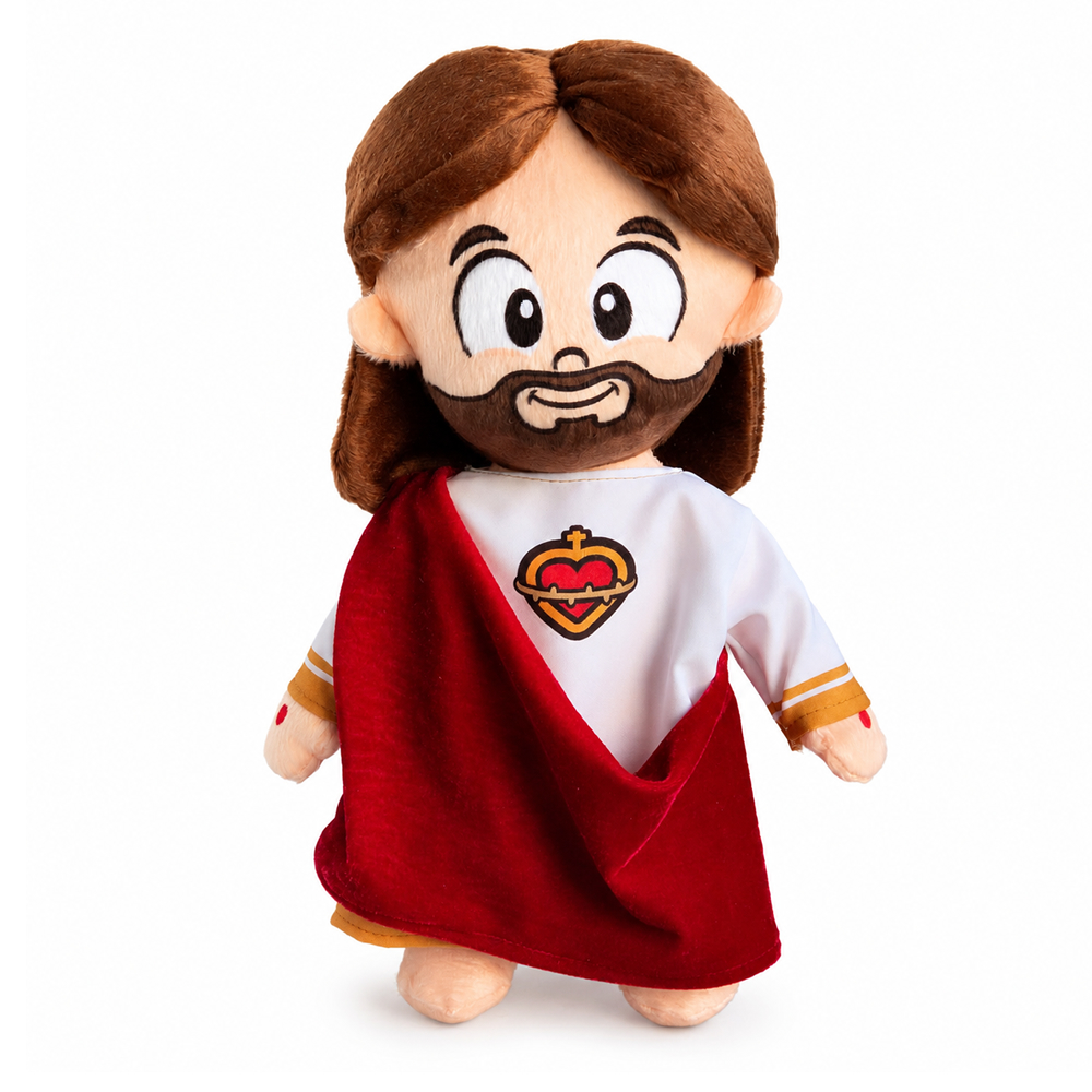 Super Boneco Pelúcia Jesus - Iluminado - Imagem 6