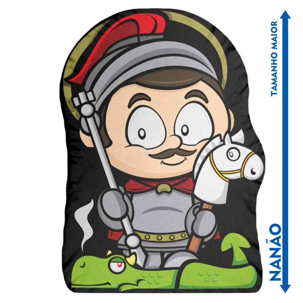 Nanão Boneco Almofada São Jorge