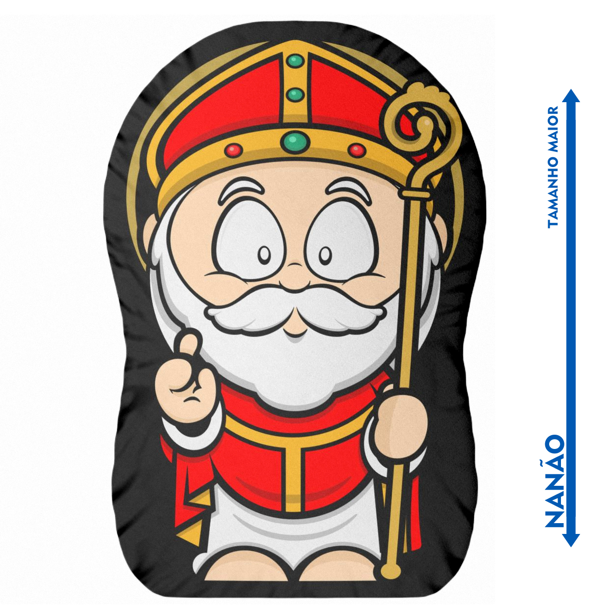 Nanão Boneco Almofada São Valentim