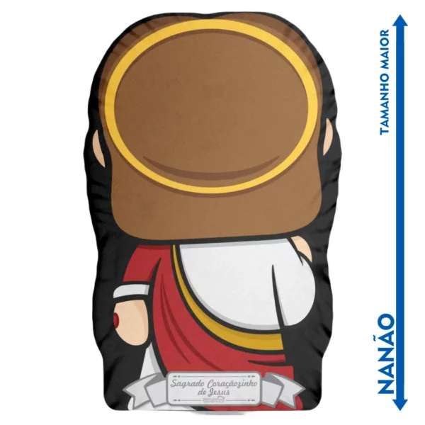 Nanão Boneco Almofada Sagrado Coração de Jesus - Imagem 2