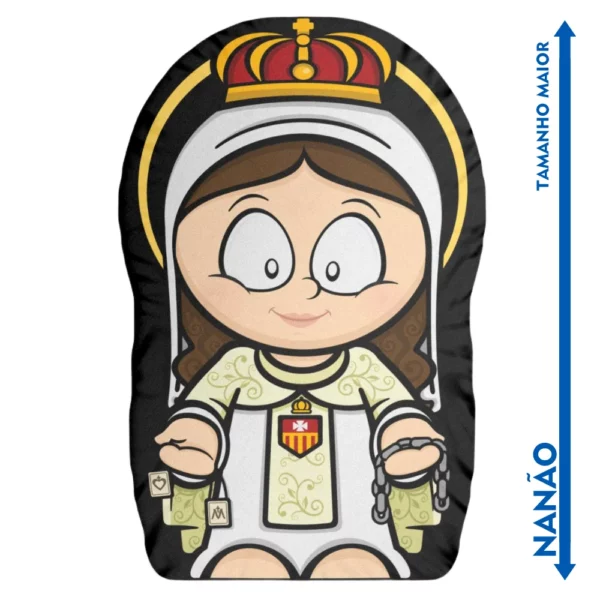 Nanão Boneco Almofada Nossa Senhora das Mercês