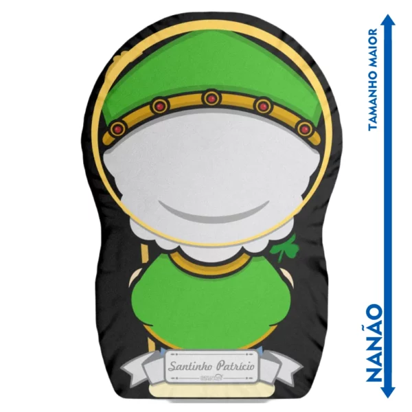 Nanão Boneco Almofada São Patrício - Imagem 2