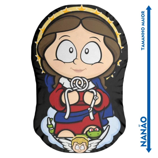 Nanão Almofada Nossa Senhora Desatadora dos Nós