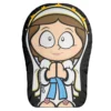 Boneco Almofada Naninha Nossa Senhora De Lourdes