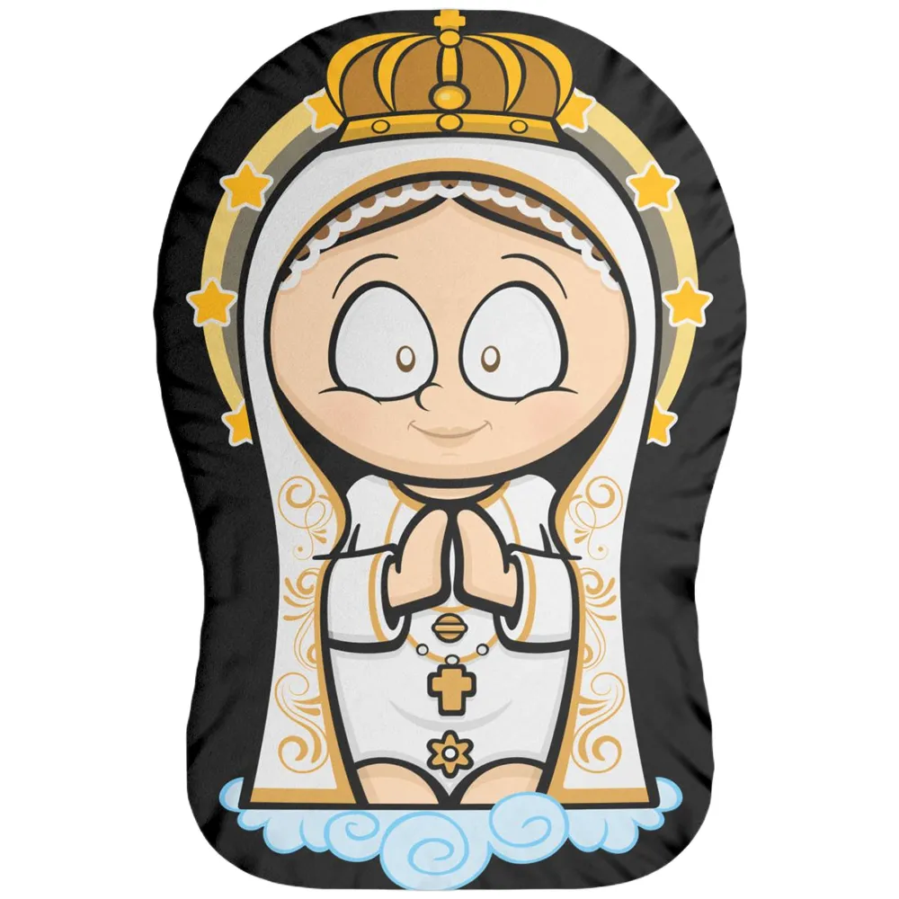Boneco Almofada Naninha Nossa Senhora de Fátima