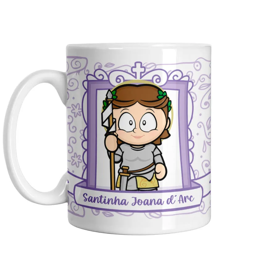Caneca Santa Joana d´Arc