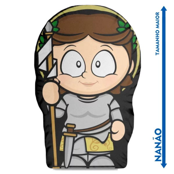 Nanão Boneco Almofada Santa Joana d´Arc