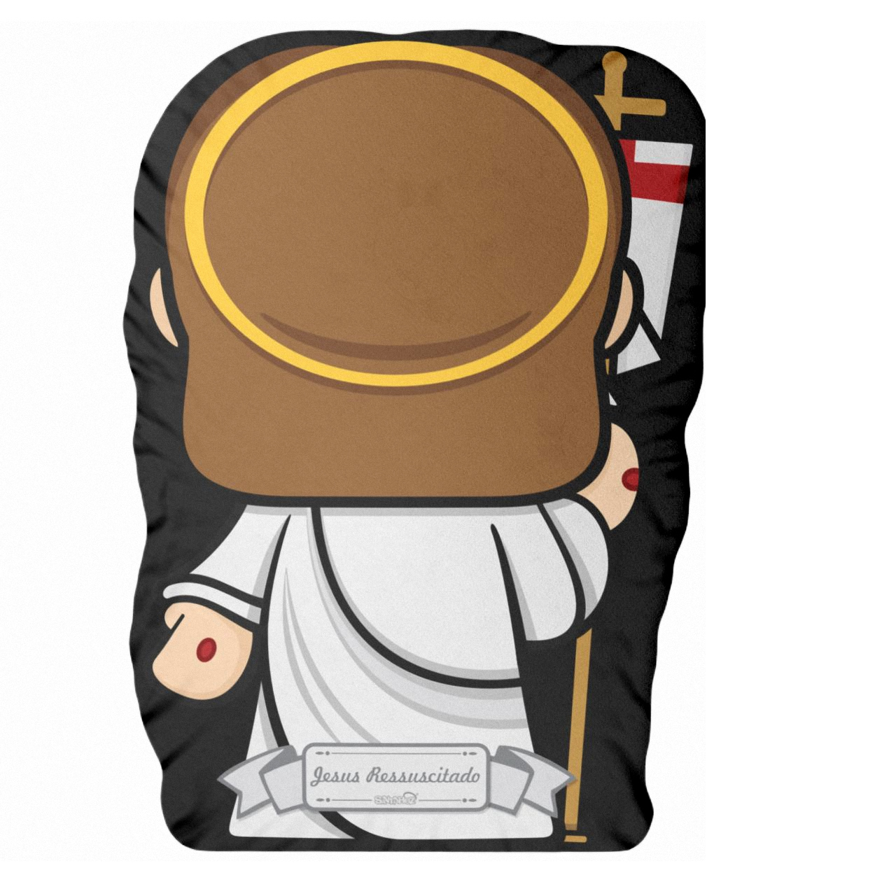 Boneco Almofada Naninha Jesus Ressuscitado - Imagem 2