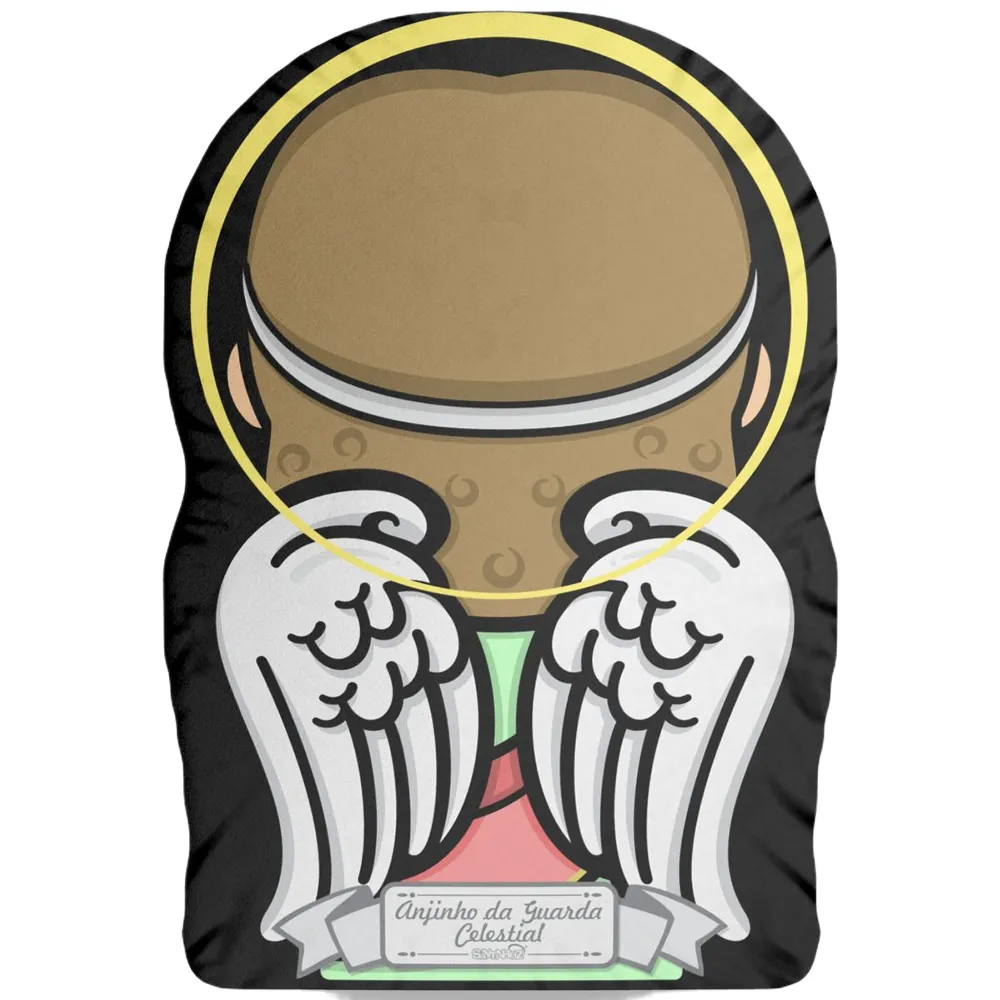 Boneco Almofada Naninha Anjo da Guarda Celestial - Imagem 2