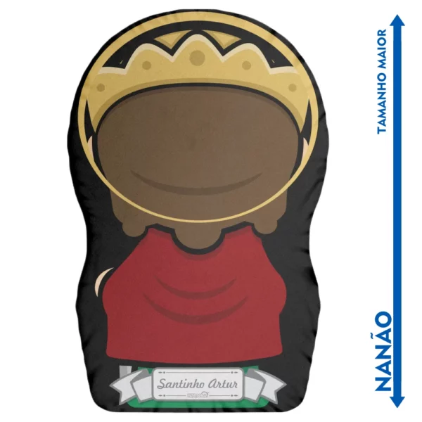 Nanão Boneco Almofada Santo Artur - Imagem 2