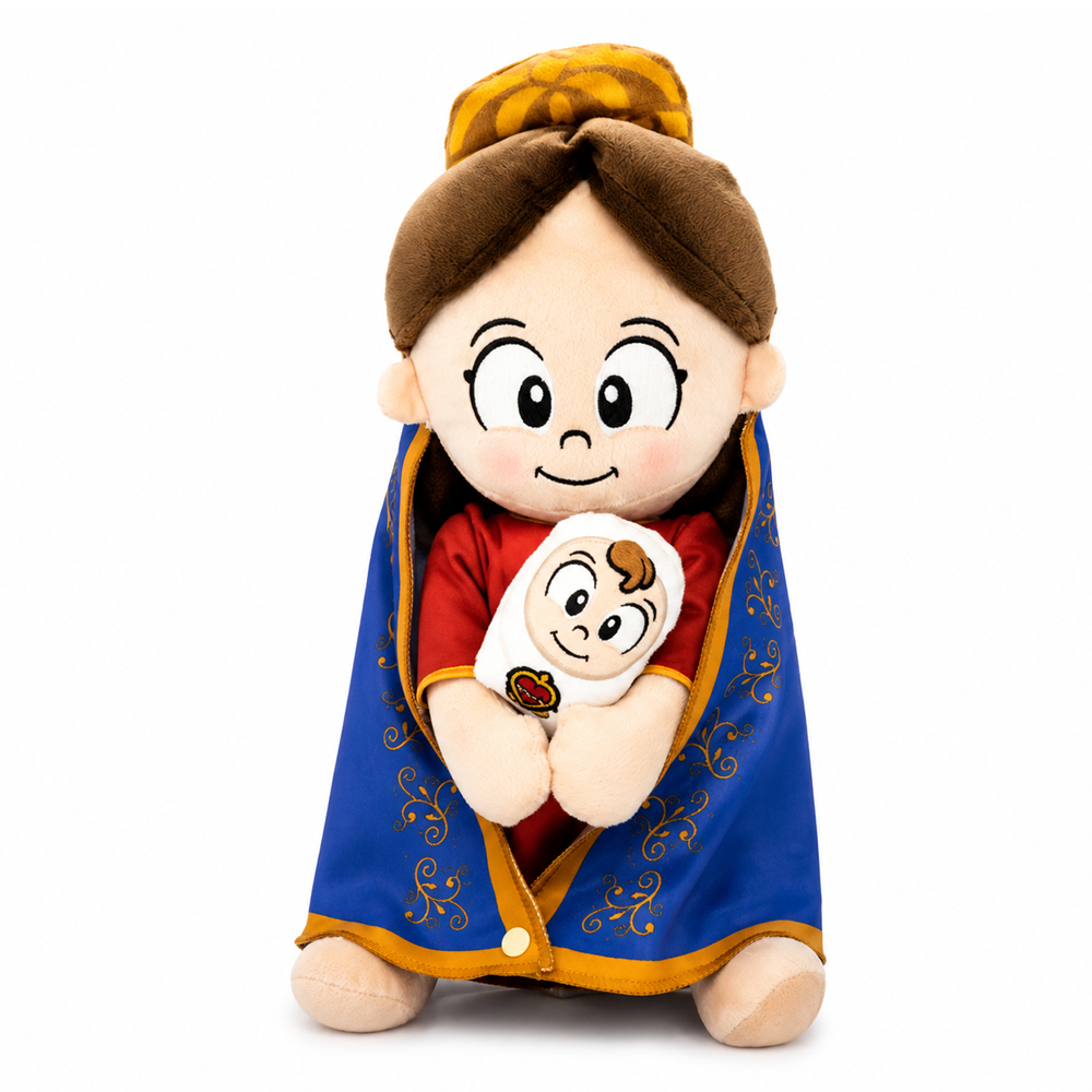 Boneco de Pelúcia Nossa Senhora do Sagrado Coração