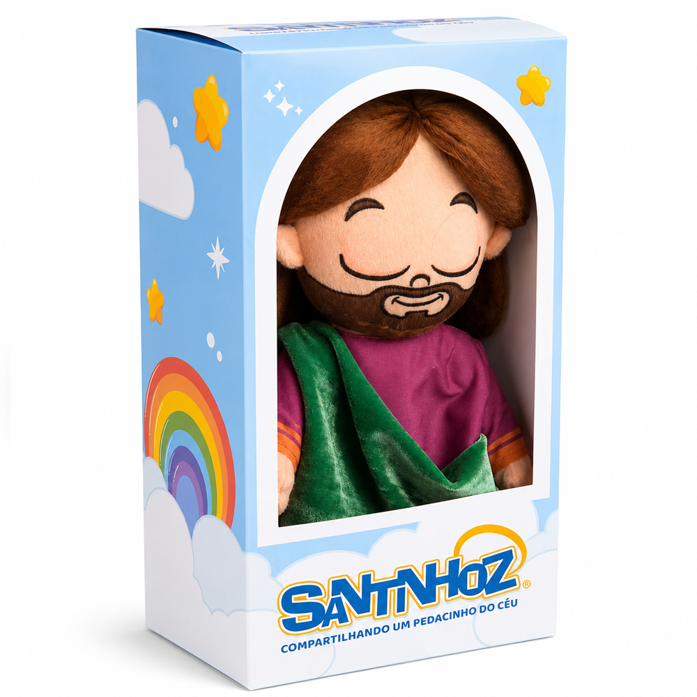 Boneco de Pelúcia São José Dormindo - Imagem 2