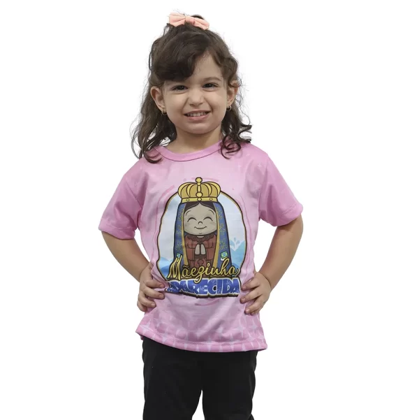 Camiseta Nossa Senhora Aparecida- Chiclete - Imagem 2