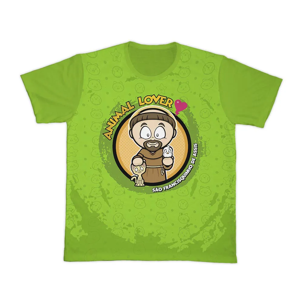 Camiseta São Francisco- Verde limão