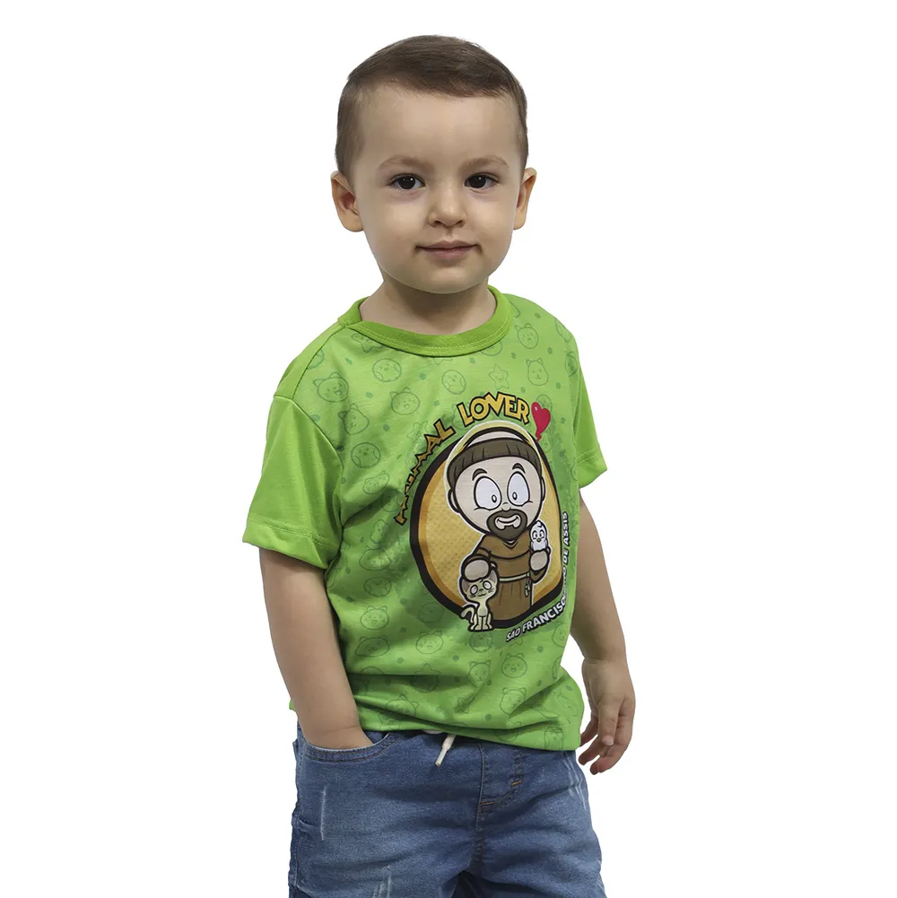 Camiseta São Francisco- Verde limão - Imagem 2