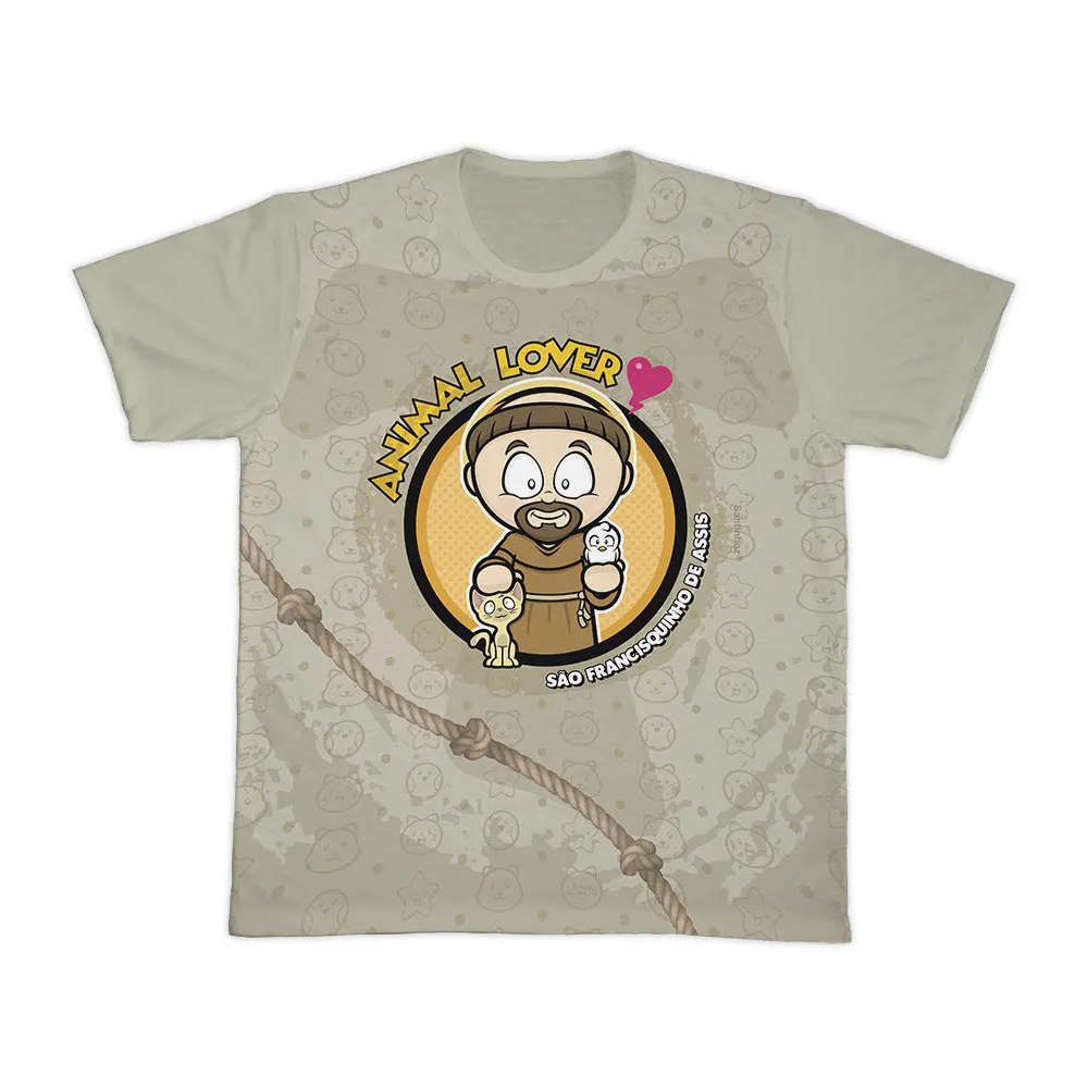 Camiseta S&atilde;o Francisco- Caqui