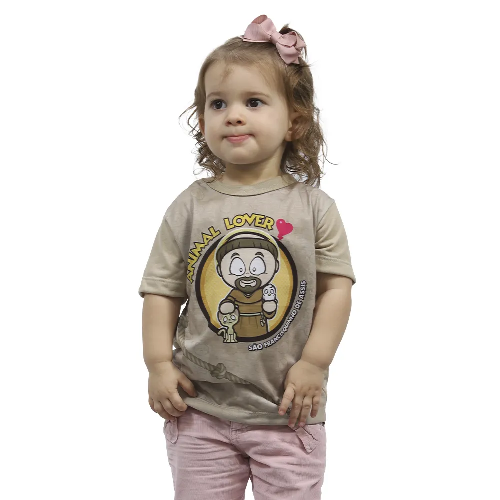 Camiseta S&atilde;o Francisco- Caqui - Imagem 2