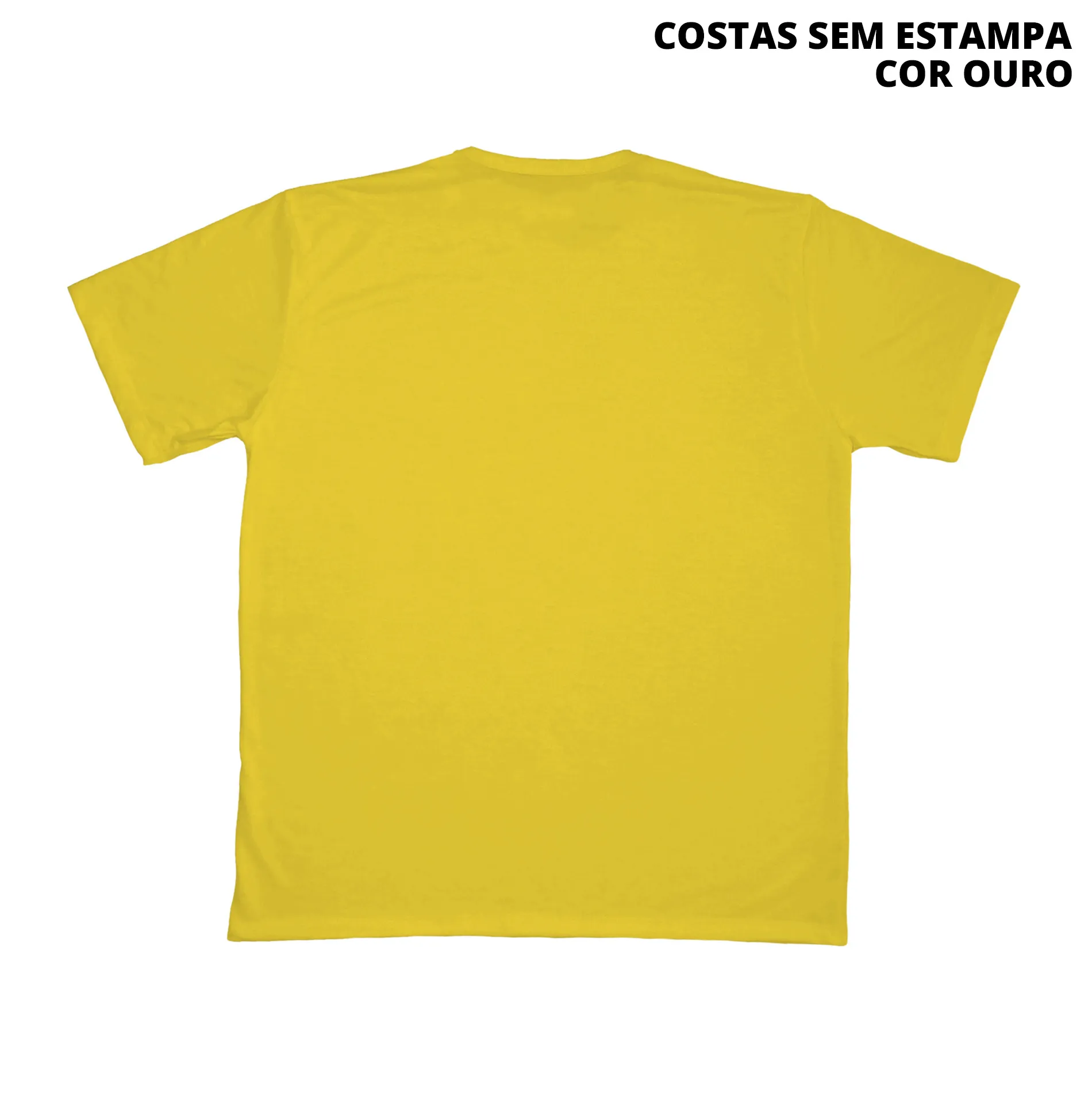 Camiseta S&atilde;o Miguel Arcanjo- Amarela - Imagem 4