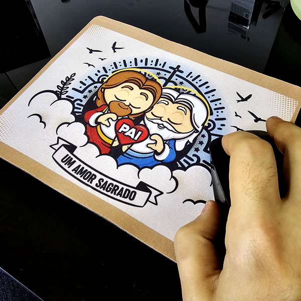Mouse Pad Pai Amor Sagrado - Imagem 2