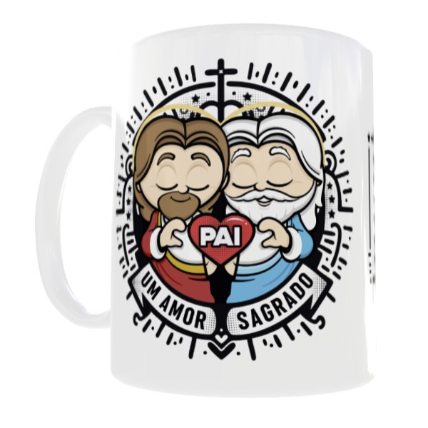 Caneca Pai, Amor Sagrado - Imagem 5