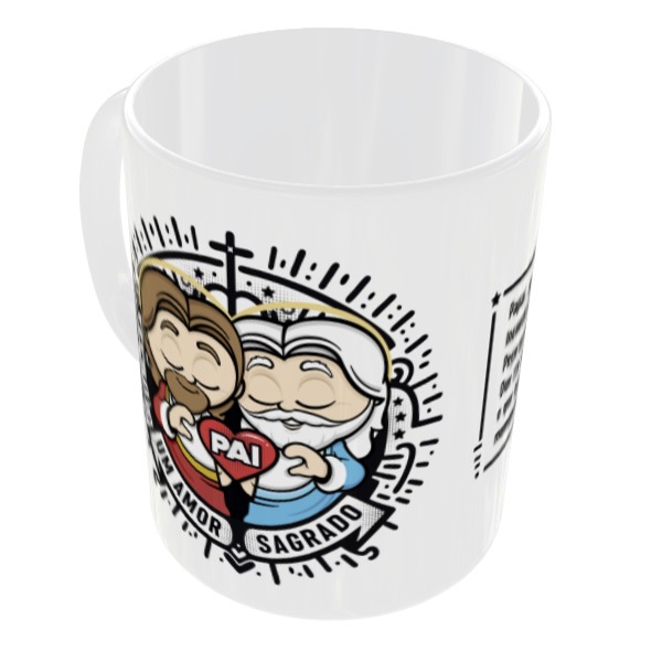Caneca Pai, Amor Sagrado - Imagem 3