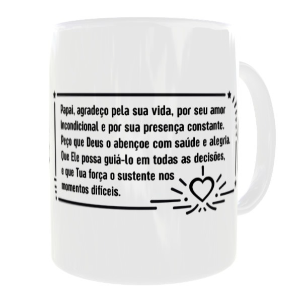 Caneca Pai, Amor Sagrado - Imagem 2