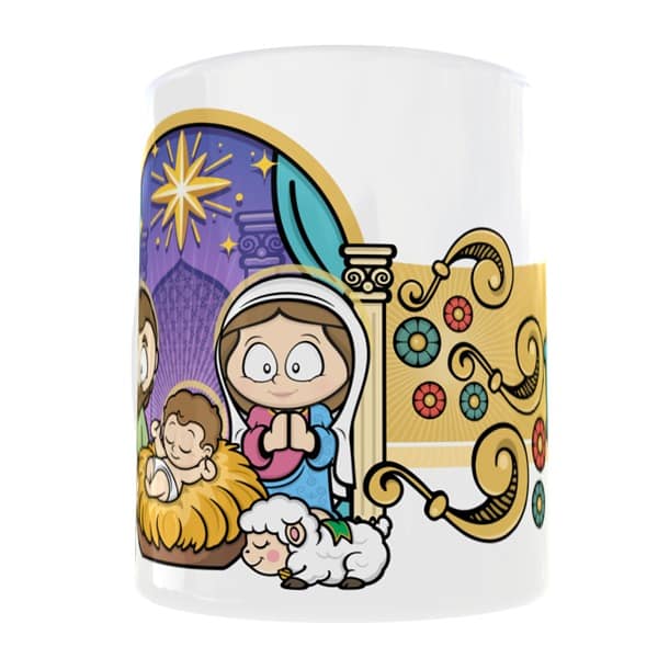 Caneca Natal Jesus Nasceu - Imagem 6
