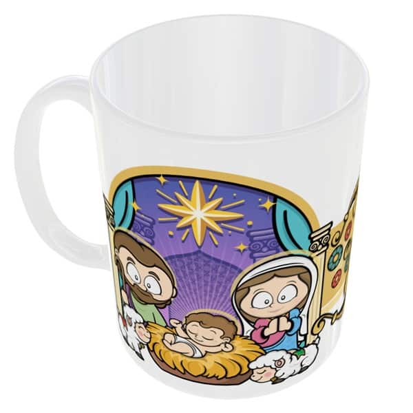 Caneca Natal Jesus Nasceu - Imagem 3