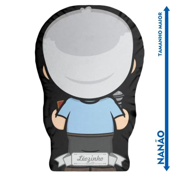 Nanão Boneco Almofada Padre Léozinho - Imagem 2