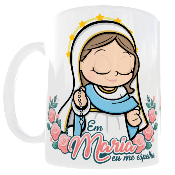 Caneca Em Maria eu me Espelho