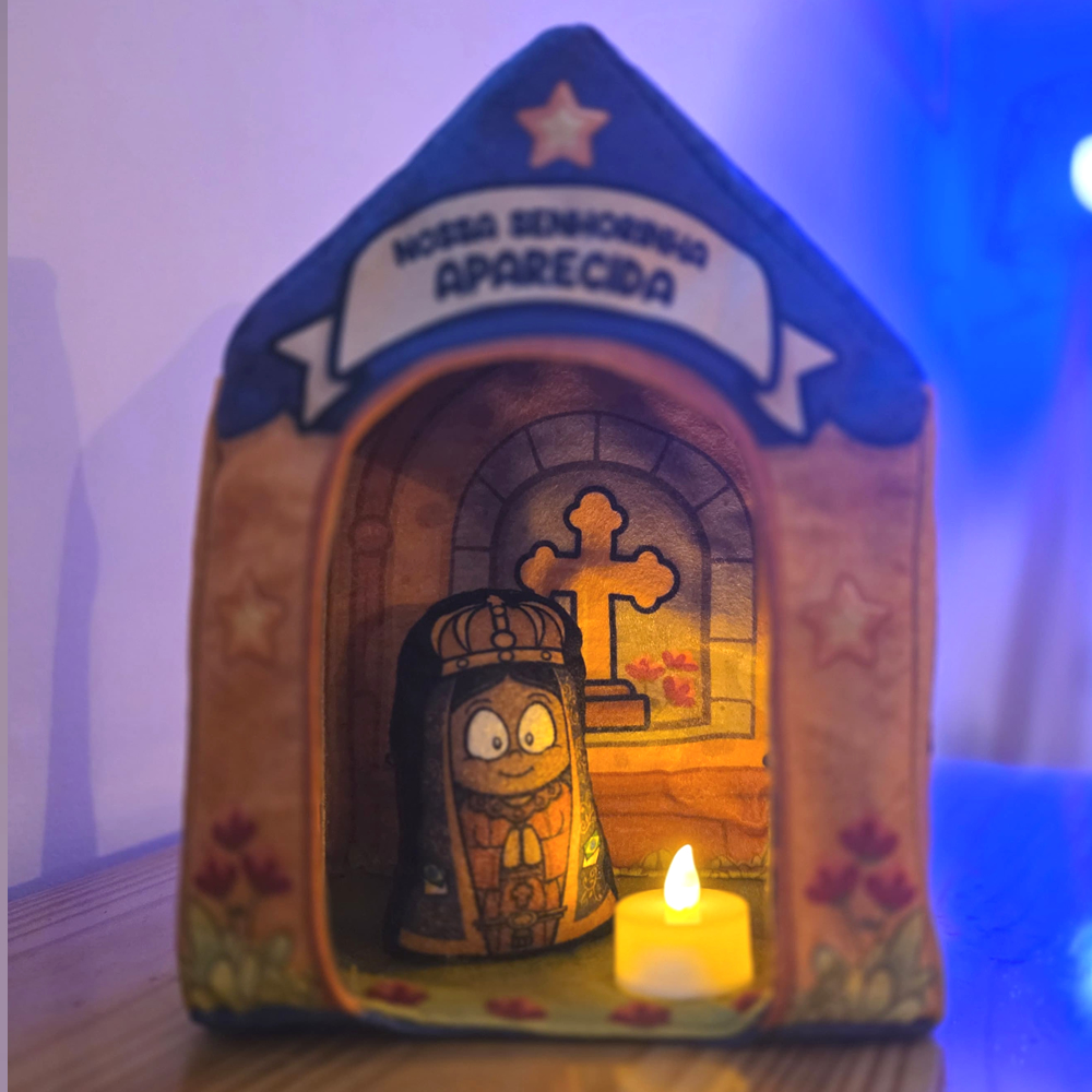 Capelinha Santinhoz - Nossa Senhorinha Aparecida - Imagem 2