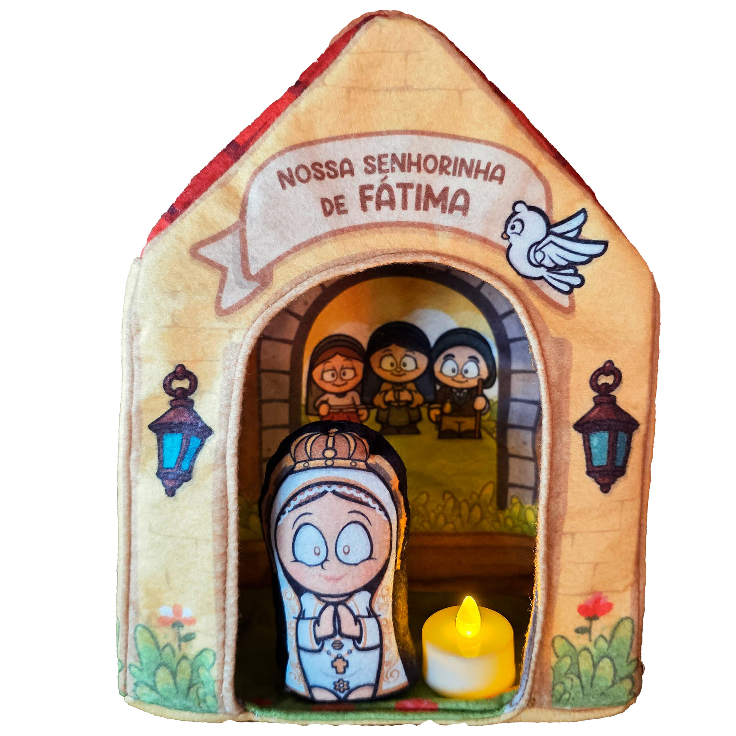 Capelinha Santinhoz - Nossa Senhorinha de Fátima - Imagem 8
