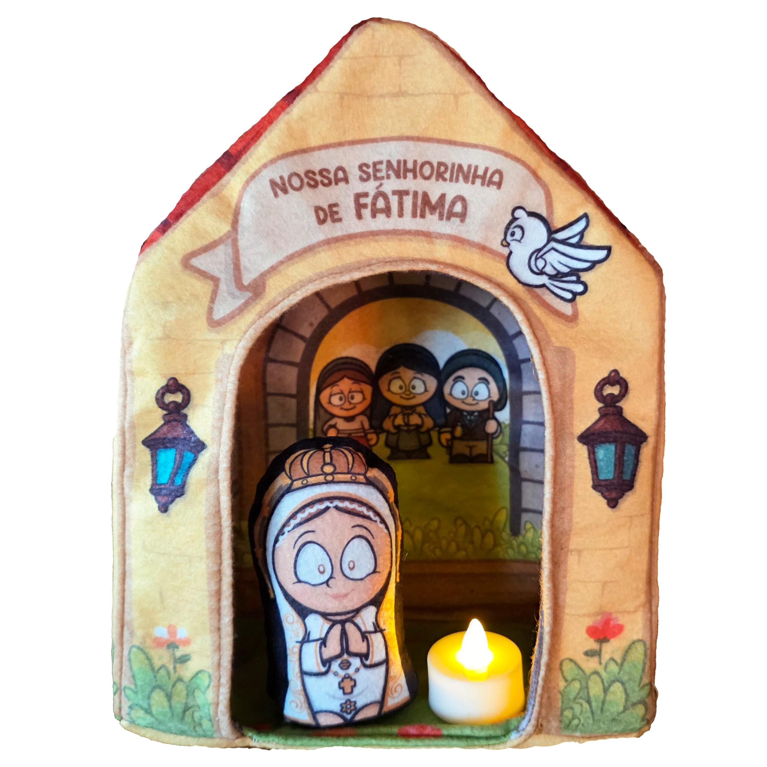 Capelinha Santinhoz - Nossa Senhorinha de Fátima - Imagem 4