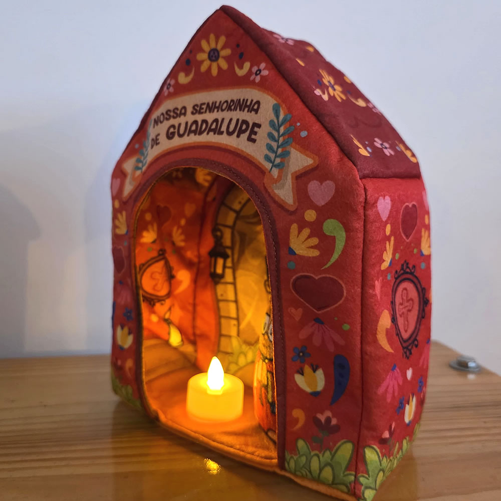 Capelinha Santinhoz - Nossa Senhorinha de Guadalupe - Imagem 3