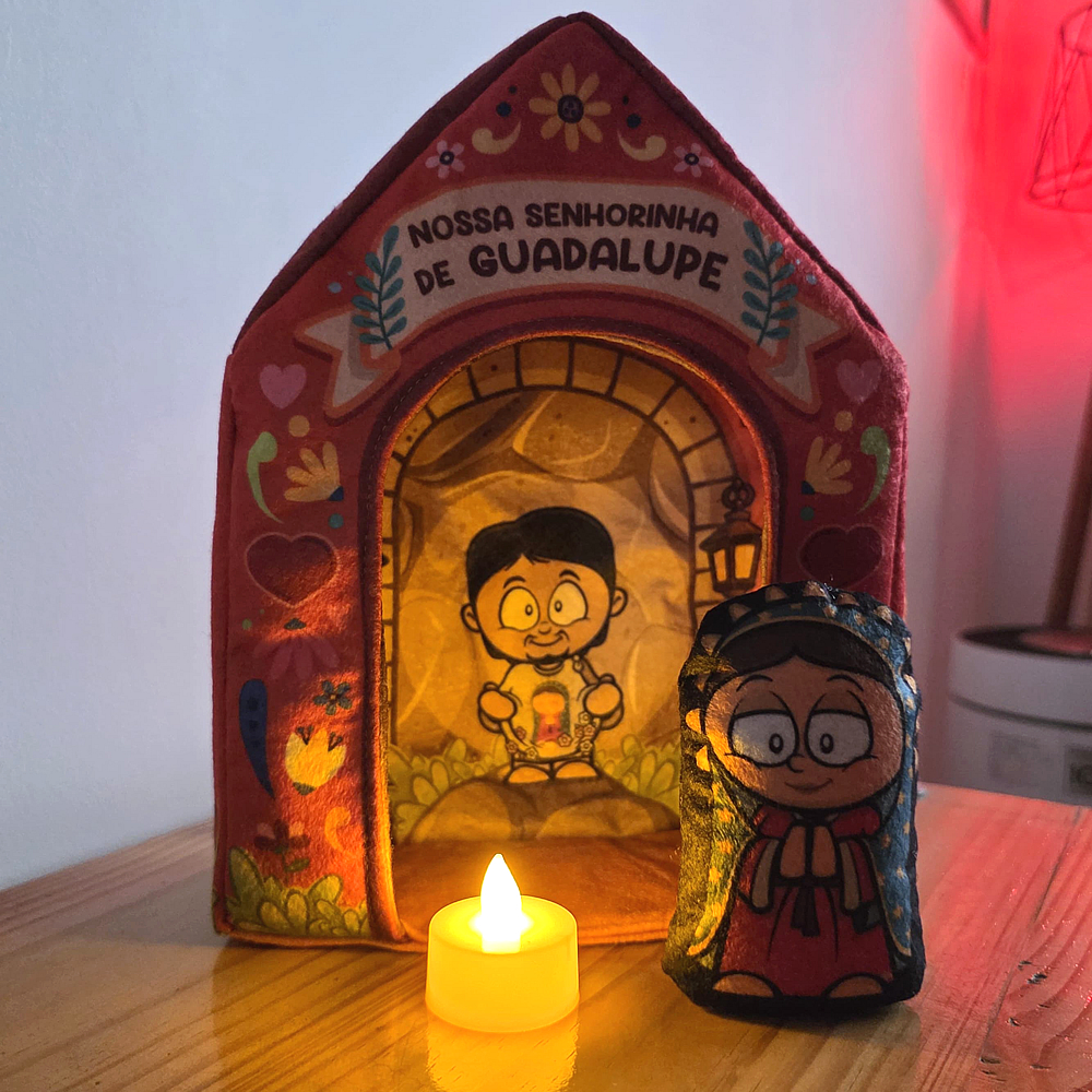Capelinha Santinhoz - Nossa Senhorinha de Guadalupe - Imagem 4
